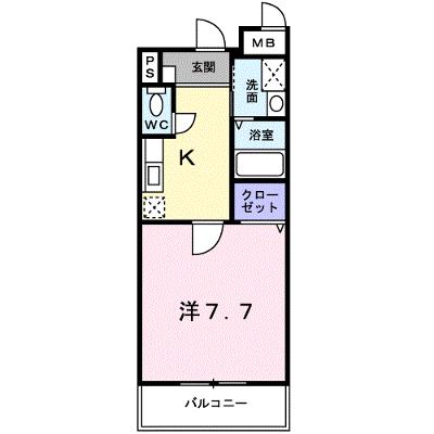 シャン・ド・フルール 102【管理NO：1-011376701-01020】 2026年07月下旬入居可能の物件画像