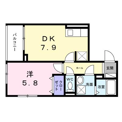 ヒカルサ京都梅津 103【管理NO：1-028295001-01030】 ★家具家電は申し込み後に搬入します★ ★2026年09月中旬入居可能★の物件画像
