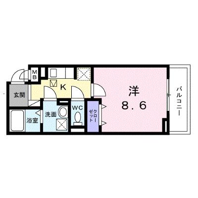 ヒカルサ京都大宮中林Ⅰ 302【管理NO：1-028261901-03020】 ★家具家電は申し込み後に搬入します★の物件画像