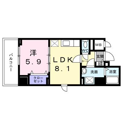 ココ　クレメント　１ 803【管理NO：1-026664001-08030】 2026年07月中旬入居可能の物件画像