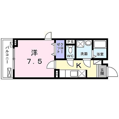 エンティム上桂 205【管理NO：1-026320001-02050】の物件画像