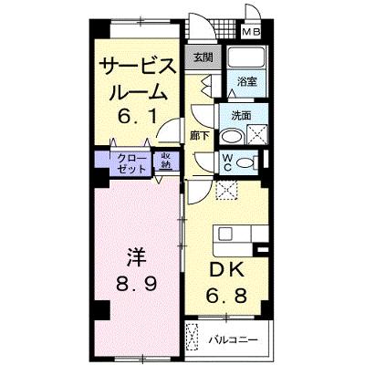 サンフィオーレ 305【管理NO：1-019746101-03050】の物件画像