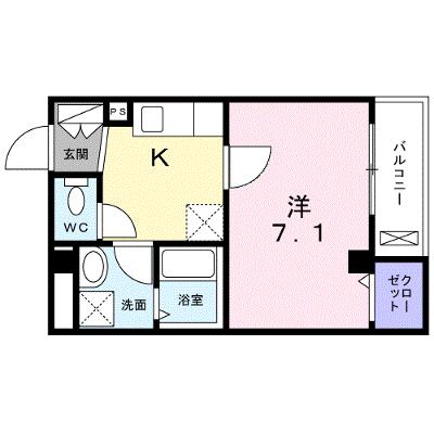 キャトル荒神 101【管理NO：1-018153501-01010】 ★家具家電は申し込み後に搬入します 2026年07月上旬入居可能の物件画像