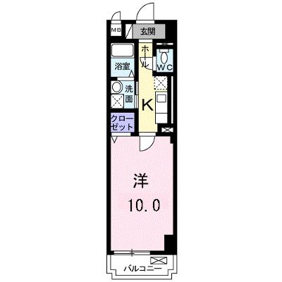 Ｄ・マローネ　桂 207【管理NO：1-017747001-02070】の物件画像