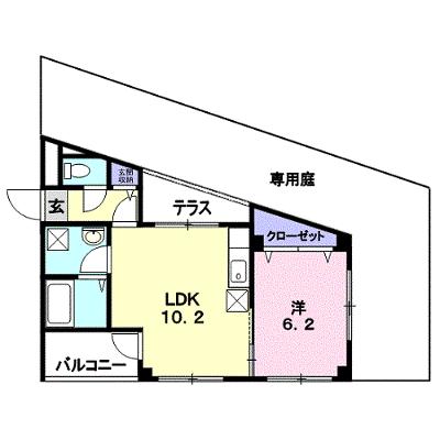 バ－ドレイク北山 102【管理NO：1-016270101-01020】の物件画像