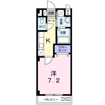 ミル・メゾンＴ２ 104【管理NO：1-015832301-01040】 2026年07月中旬入居可能の物件画像