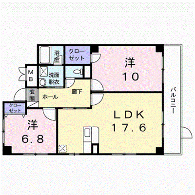 アパルトマン５０５ 405【管理NO：1-014333801-04040】 ★家具家電は申し込み後に搬入します 2026年08月上旬入居可能の物件画像