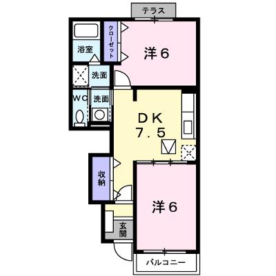 ウエストヒル・ウィズ 104【管理NO：1-012832901-01040】の物件画像