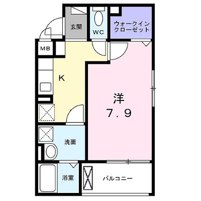 ウィスタリアⅡ 201【管理NO：1-028049201-02010】 2026年07月上旬入居可能の物件画像