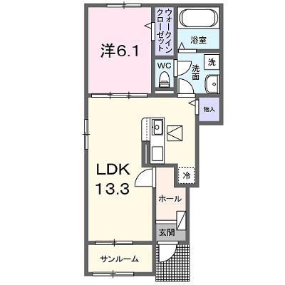 Ｔｏｒｔｕｅ　Ｂ 101【管理NO：1-027210602-01010】 2026年07月上旬入居可能の物件画像