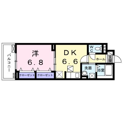 プレッソ・ロートⅢ 102【管理NO：1-025952901-01020】 ★家具家電は申し込み後に搬入しますの物件画像