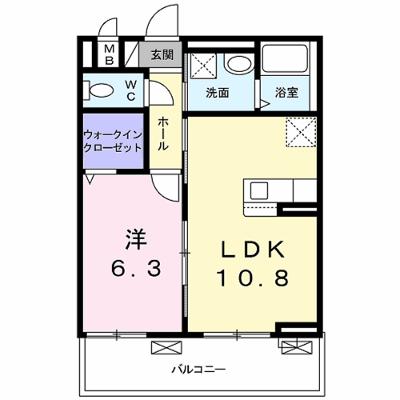 プレッソ・ロートⅡ 303【管理NO：1-025298601-03030】 ★家具家電は申し込み後に搬入しますの物件画像