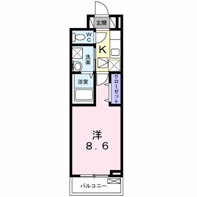 ヴィラ・サンセールⅡ 103【管理NO：1-024403801-01030】の物件画像