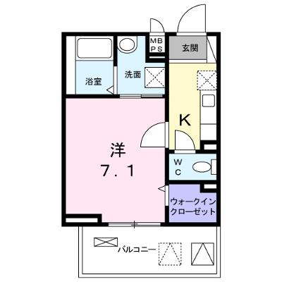 ｍａｉｓｏｎ　ｍｉｎｔ 305【管理NO：1-022822401-03040】 ★家具家電は申し込み後に搬入します 2026年07月下旬入居可能の物件画像