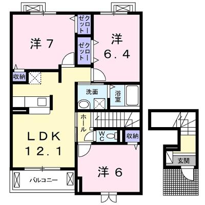 オレンジヒルズ 202【管理NO：1-022118501-02020】 2026年08月下旬入居可能の物件画像