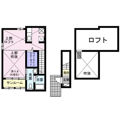 リバーサイド・メゾン 201【管理NO：1-020285401-02010】 2026年09月中旬入居可能の物件画像