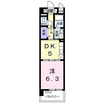 シカタ　シャンブレットⅠ 708【管理NO：1-018062001-07080】 ★家具家電は申し込み後に搬入します★の物件画像