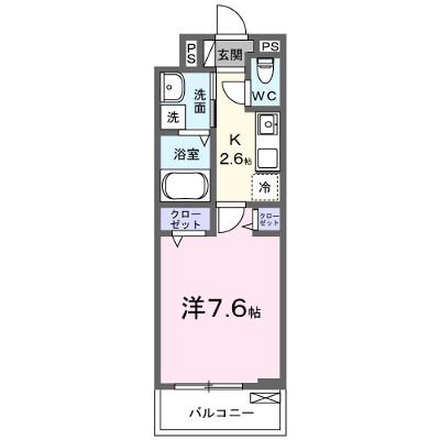 カーサ・ミニヨン 303【管理NO：1-028547601-03030】 ★家具家電は申し込み後に搬入します 2026年09月下旬入居可能の物件画像