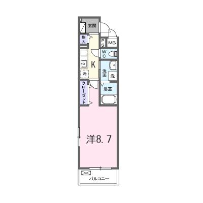 クレール蒼天 304【管理NO：1-028466801-03040】 2026年09月下旬入居可能の物件画像