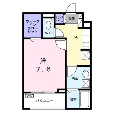 カルム　新久 205【管理NO：1-028364401-02050】 ★家具家電は申し込み後に搬入しますの物件画像