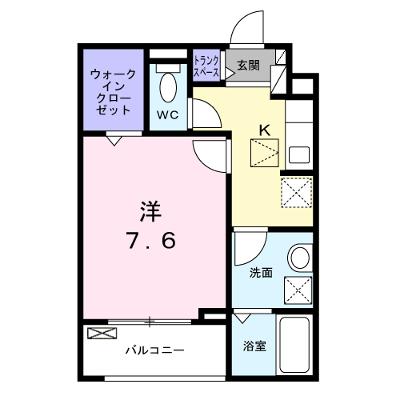 カルム　新久 105【管理NO：1-028364401-01050】 ★家具家電は申し込み後に搬入しますの物件画像