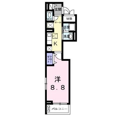 サピー日英Ⅲ 103【管理NO：1-028296101-01030】 ★家具家電は申し込み後に搬入します 2026年09月下旬入居可能の物件画像
