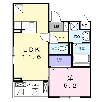 ソレイユ八条春日 203【管理NO：1-028237001-02030】 ★家具家電は申し込み後に搬入します 2026年09月上旬入居可能の物件画像