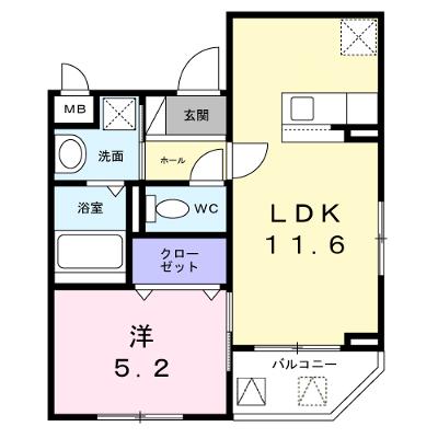 ソレイユ八条春日 201【管理NO：1-028237001-02010】 ★家具家電は申し込み後に搬入します★ ★2026年09月上旬入居可能★の物件画像