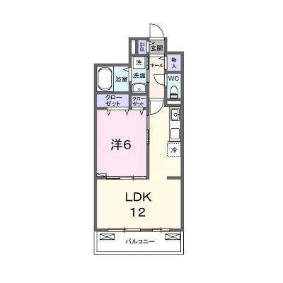 グランウエスト・Ｊ 304【管理NO：1-027881401-03040】 ★家具家電は申し込み後に搬入しますの物件画像