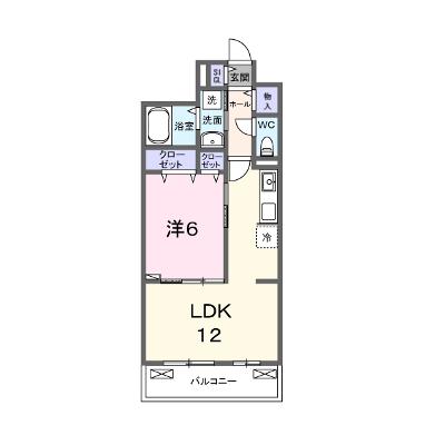 グランウエスト・Ｊ 204【管理NO：1-027881401-02040】 ★家具家電は申し込み後に搬入しますの物件画像