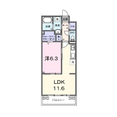 グランウエスト・Ｊ 202【管理NO：1-027881401-02020】 ★家具家電は申し込み後に搬入しますの物件画像