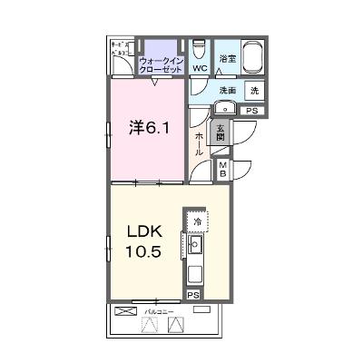 パークガーデン 201【管理NO：1-027815601-02010】 ★家具家電は申し込み後に搬入します★の物件画像