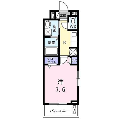 京楽　ＫＹＯＲＡＫＵ 301【管理NO：1-027058701-03010】 ★家具家電は申し込み後に搬入します 2026年07月下旬入居可能の物件画像