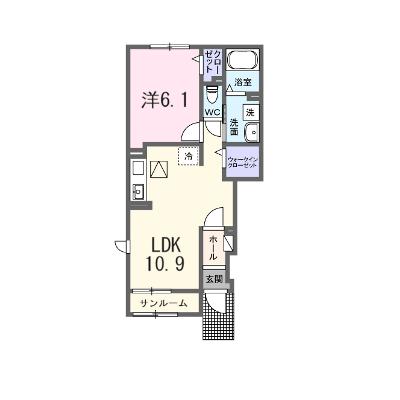 ヴィラやす 101【管理NO：1-024968701-01010】 2026年06月下旬入居可能の物件画像