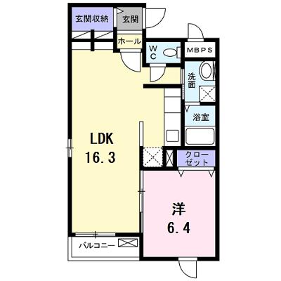 ｓｃｈｏｎｅ小町 105【管理NO：1-021888901-01050】 2026年10月上旬入居可能の物件画像