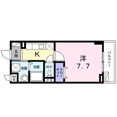 ブライトマーチ　タナカ 207【管理NO：1-020311201-02060】 ★家具家電は申し込み後に搬入します 2026年08月上旬入居可能の物件画像