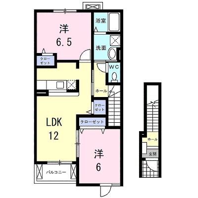 レジデンス　カレント　Ｂ 201【管理NO：1-013891602-02010】 ★家具家電は申し込み後に搬入しますの物件画像