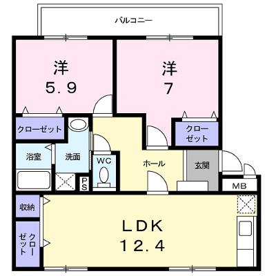 シャトーペガサス 302【管理NO：1-005175901-03020】 2026年08月上旬入居可能の物件画像