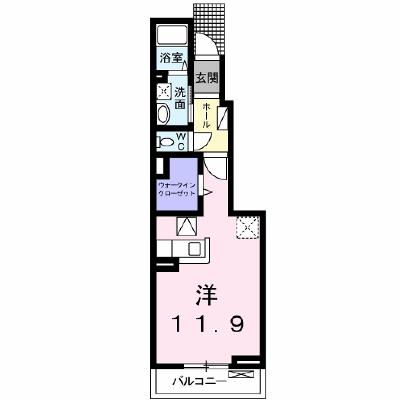 エスポワール小林 104【管理NO：1-021219901-01040】 ★家具家電は申し込み後に搬入します 2026年07月下旬入居可能の物件画像