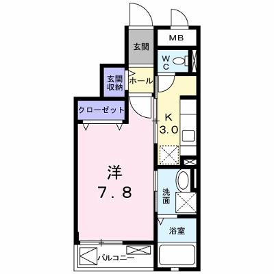 パル池田　２ 301【管理NO：1-018806601-03010】 ★家具家電は申し込み後に搬入しますの物件画像