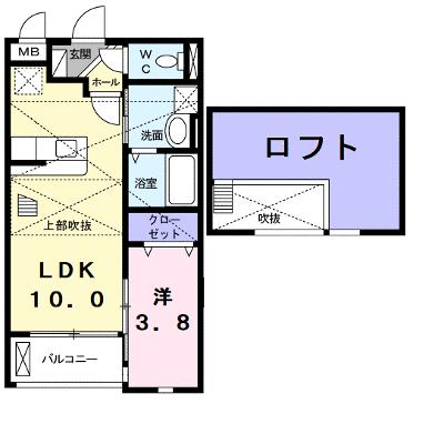 リッジライン東 202【管理NO：1-018127001-02020】 ★家具家電は申し込み後に搬入しますの物件画像