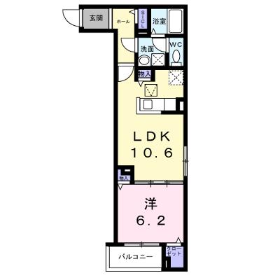 ヒカルサ尼崎栗山町 102【管理NO：1-028449201-01020】 ★家具家電は申し込み後に搬入します★の物件画像