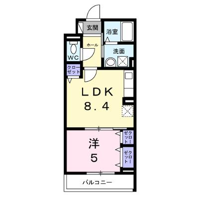ヒカルサ尼崎神崎町 205【管理NO：1-028236601-02050】 ★家具家電は申し込み後に搬入します★の物件画像
