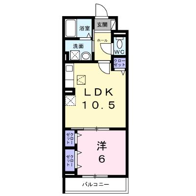 ヒカルサ尼崎神崎町 102【管理NO：1-028236601-01020】 ★家具家電は申し込み後に搬入します★の物件画像