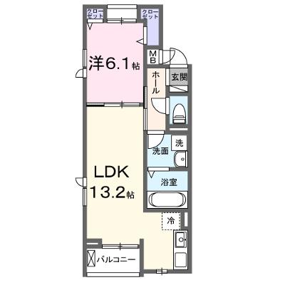 リヴァーサイド　ヴィラ 304【管理NO：1-027670301-03040】 ★家具家電は申し込み後に搬入しますの物件画像