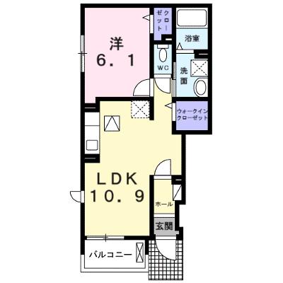 プラシード武庫町 101【管理NO：1-026558901-01010】 ★家具家電は申し込み後に搬入します★の物件画像