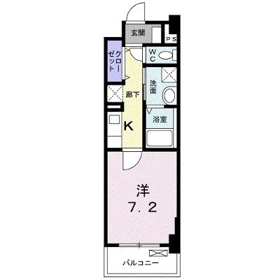 ミルト熊野 217【管理NO：1-025034301-02170】 ★家具家電は申し込み後に搬入しますの物件画像