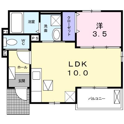 カレンデュラ 102【管理NO：1-022887201-01020】 2026年07月下旬入居可能の物件画像