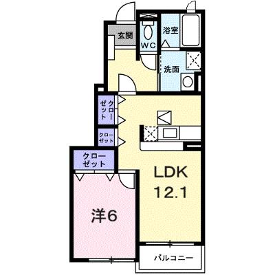 ナチュレ　ＡＧＡＫＥ 103【管理NO：1-013455801-01030】 ★家具家電は申し込み後に搬入しますの物件画像