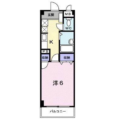 パールレジデンスⅡ 305【管理NO：1-009535801-03040】 ★家具家電は申し込み後に搬入します★の物件画像